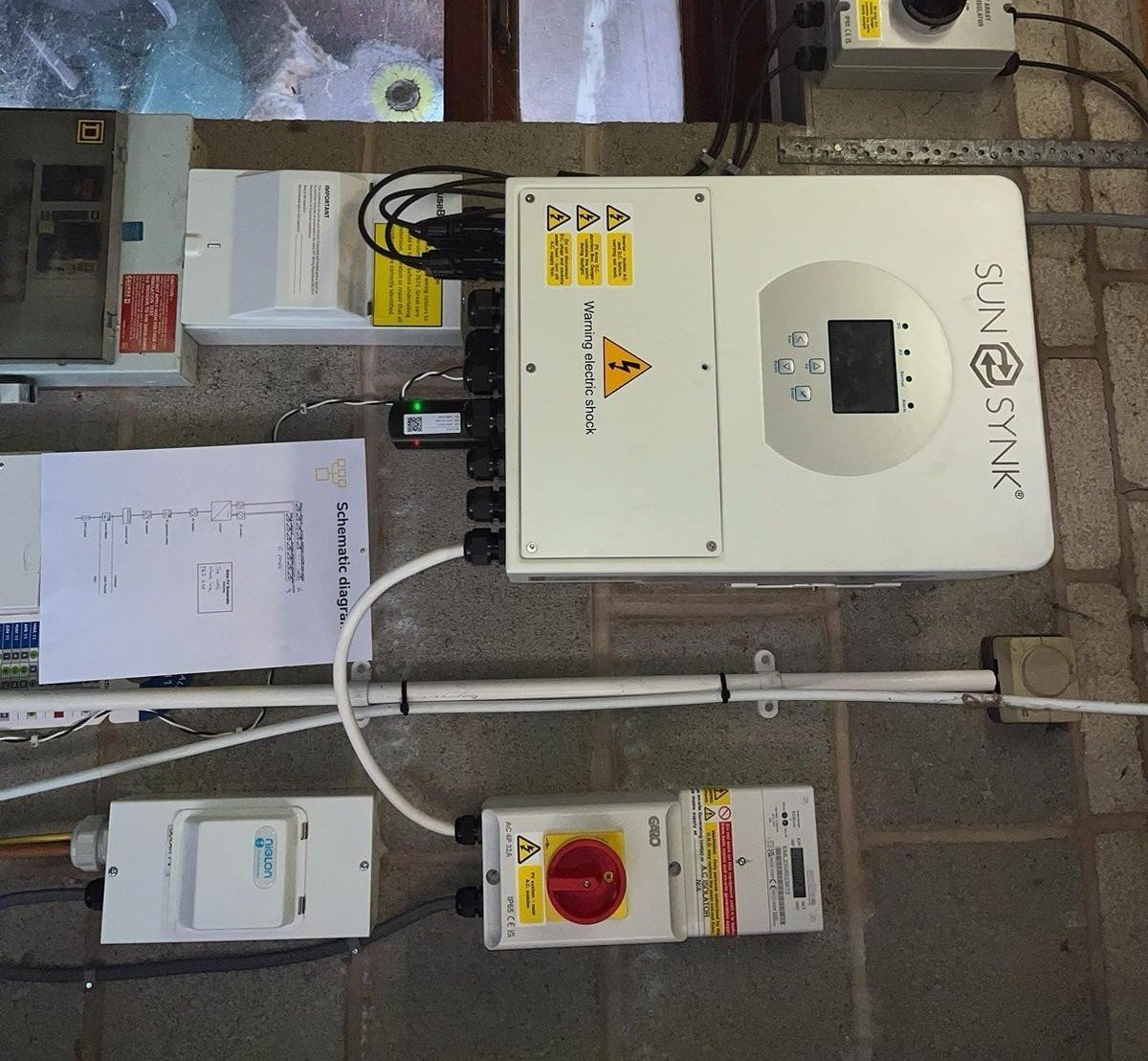 Solar PV DC isolators and electrical